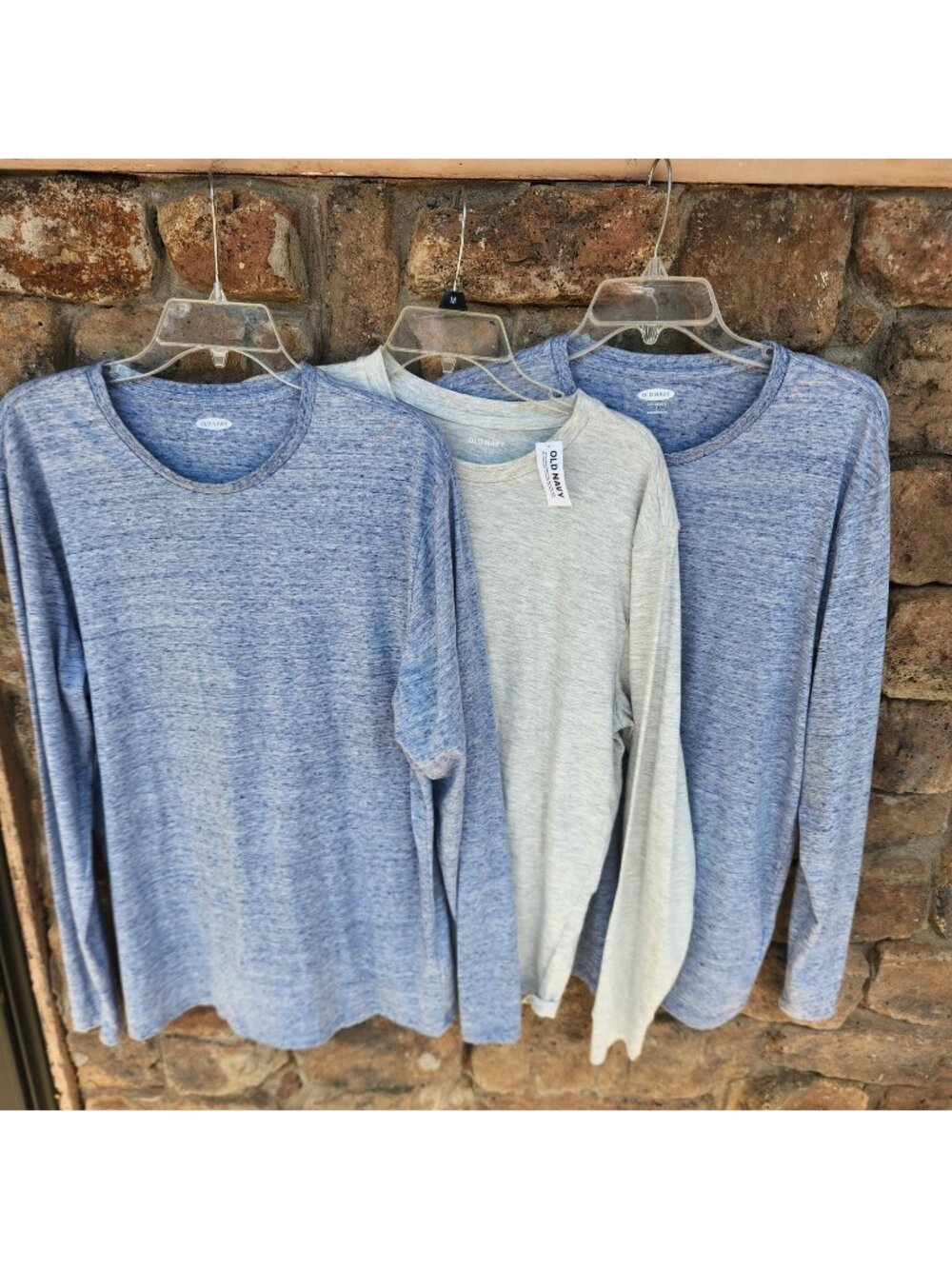 Bundle of 4 Long Sleeve T-shirts Men's Size Large